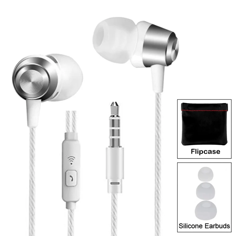 Super Bass In-Ear Kopfhörer Ohrhörer S3 Headset Earphone Headphone + PU-Tasche