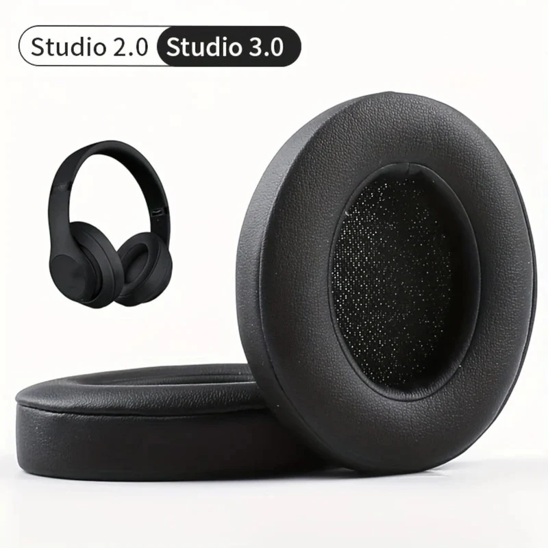 Ohrpolster für Beats by Dr. Dre Studio 2 und Studio 3 Wireless Kunstleder
