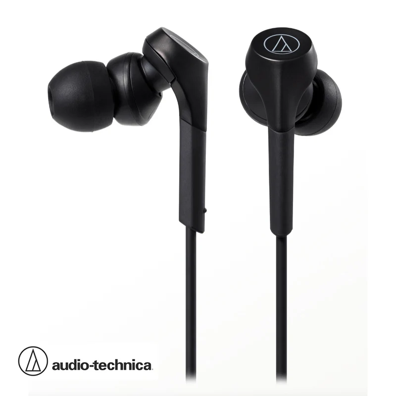 Audio-Technica ATH-CKS550XiS BK | SOLID BASS In-Ear | Mic | Schwarz