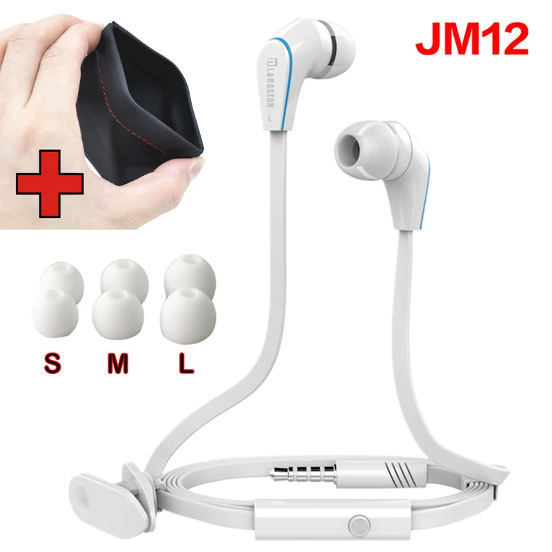 Super Bass In-Ear Kopfhörer Headset Earphone JM12 für Samsung Xiaomi LG HTC