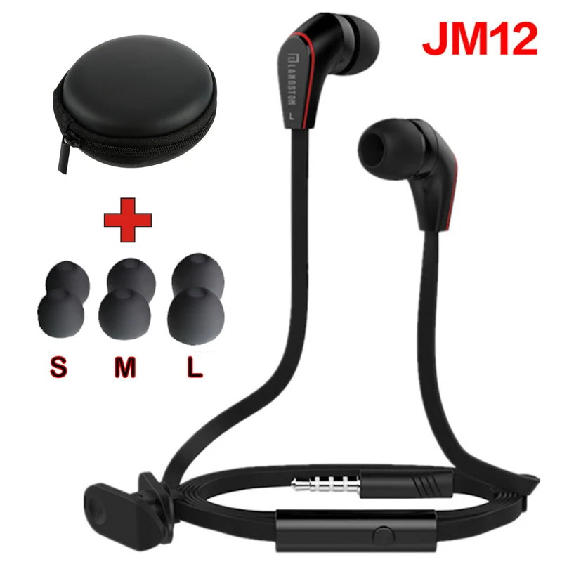 Super Bass In-Ear Kopfhörer Headset Earphone JM12 für Samsung Xiaomi LG HTC