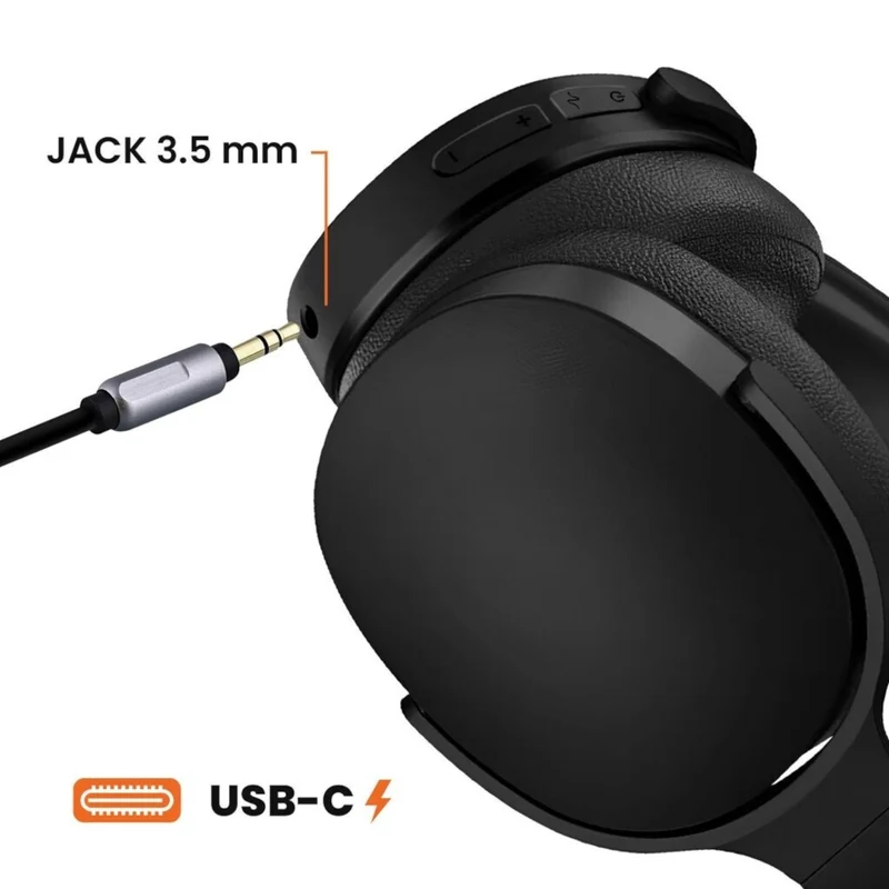Wireless Bluetooth 5.4 Kopfhörer P3961 On Ear Stereo Headset, 3. Generation ANC