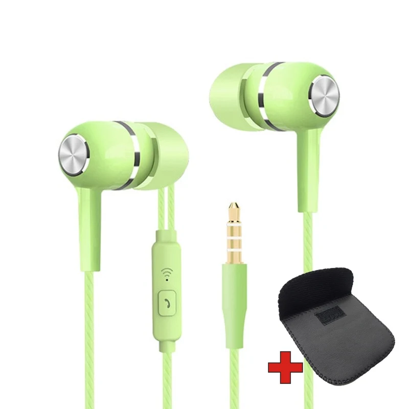 Super Bass In-Ear Kopfhörer Ohrhörer S12 Headset Earphone Headphone + Tasche