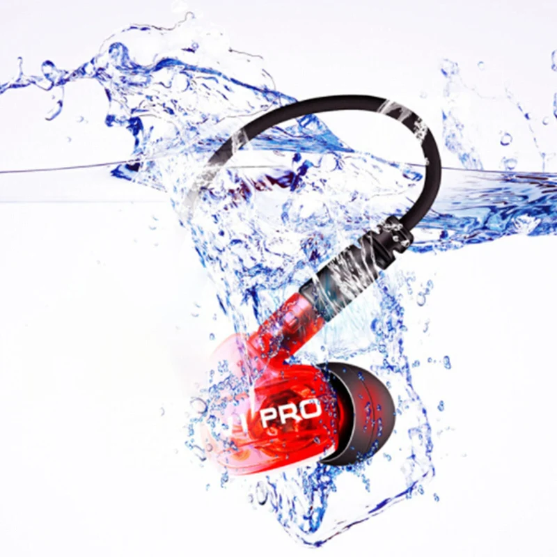 Super Bass High-End In Ear Kopfhörer QKZ W1 Rot Ohrhörer austauschbare Kabel