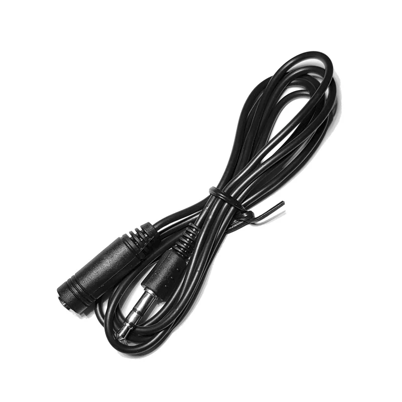 1m Audio Kabel 3,5mm Klinke Verlängerung Verlängerungskabel Klinkenkabel schwarz