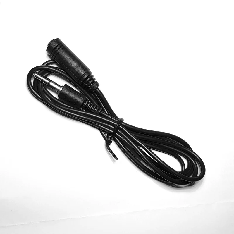 1m Audio Kabel 3,5mm Klinke Verlängerung Verlängerungskabel Klinkenkabel schwarz