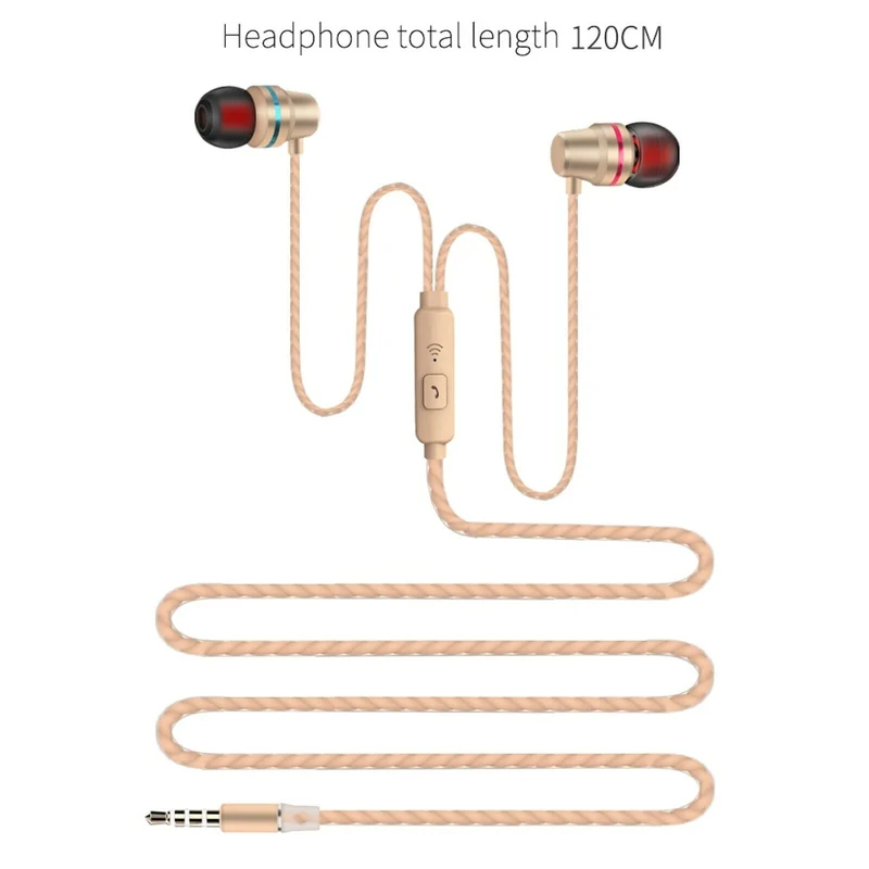 Super Bass In-Ear Kopfhörer Ohrhörer V1 Headset Earphone Headphone + PU-Tasche