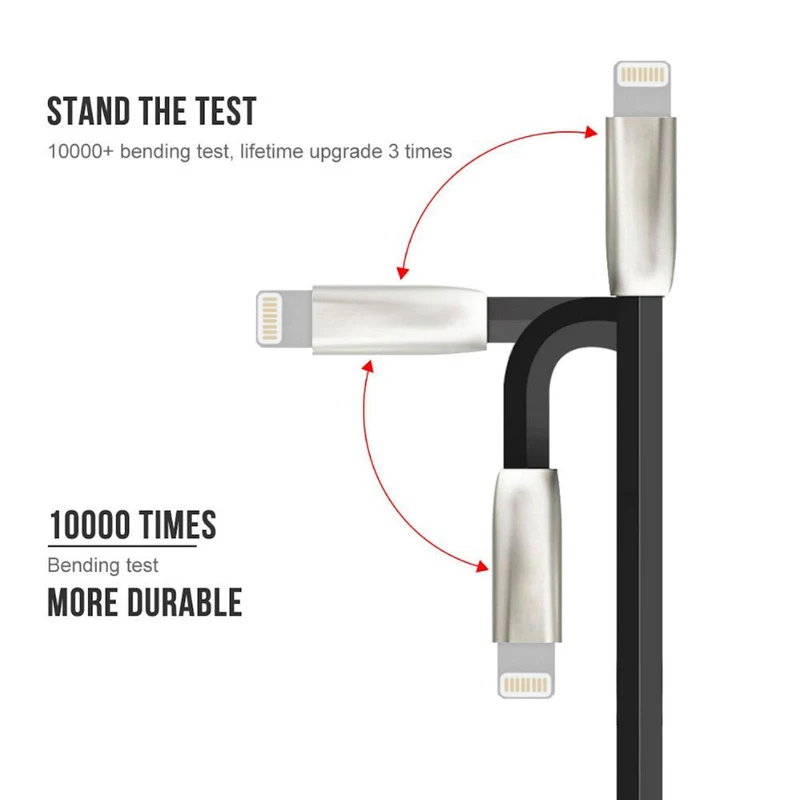 Schnell Ladekabel Datenkabel USB Kabel für Apple iPhone 11, 12, 13, 14 Pro