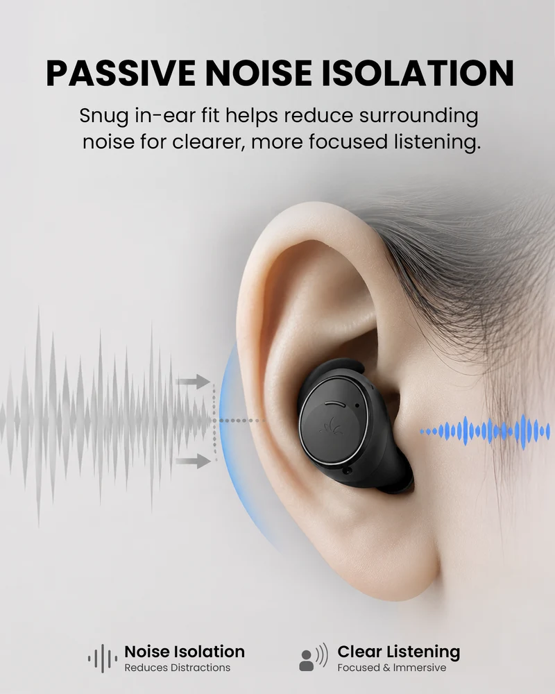 FitLock Aura | Secure-Fit Sports Earbuds
