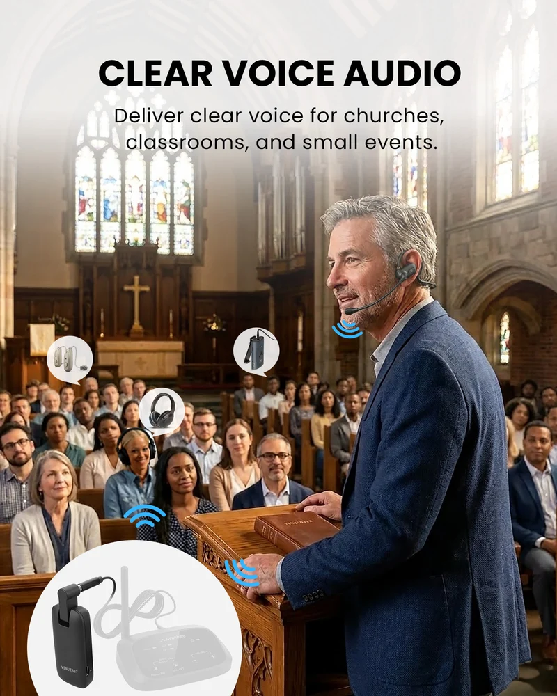 FreeMic Duo | Wireless Headset & Handheld Microphone System