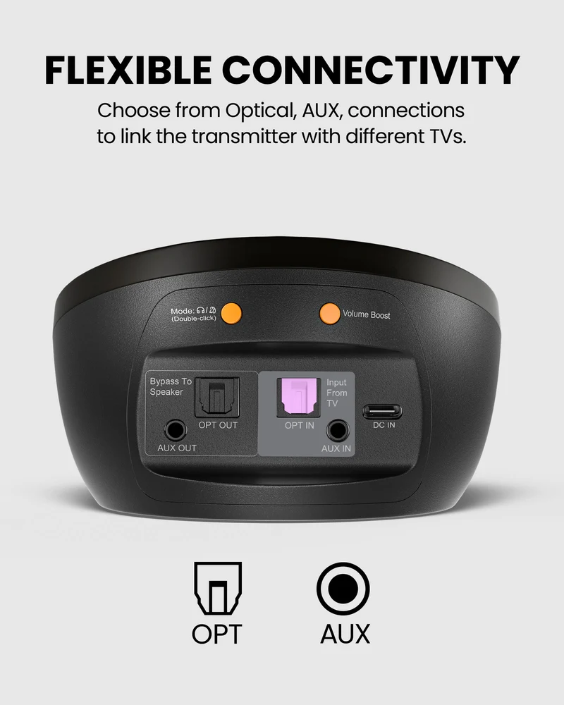 Medley Pebble 2 | Open-Ear Auracast TV Earbuds Set