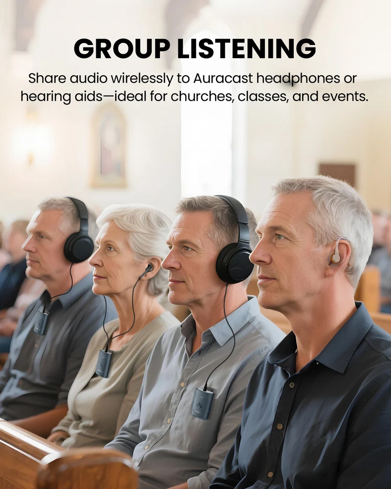 AuraPlex M3 | Auracast Assistive Listening Kit