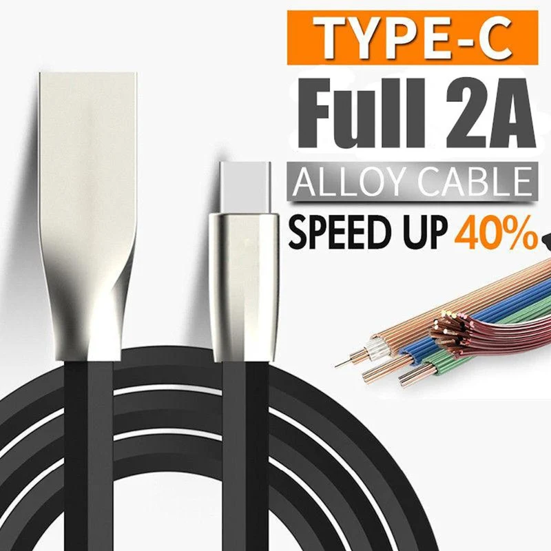 Ladekabel USB Typ C Schnell Datenkabel für Samsung Huawei Handy Schnellladekabel