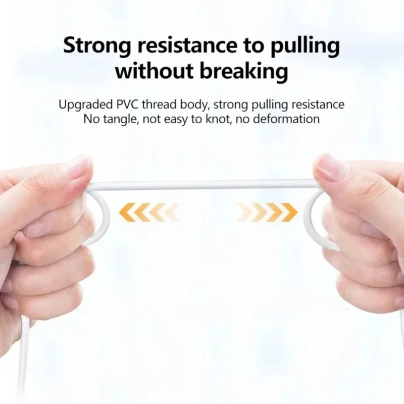 2m USB-C Schnell Ladekabel USB Typ C Daten Handy für Huawei Xiaomi ... weiss