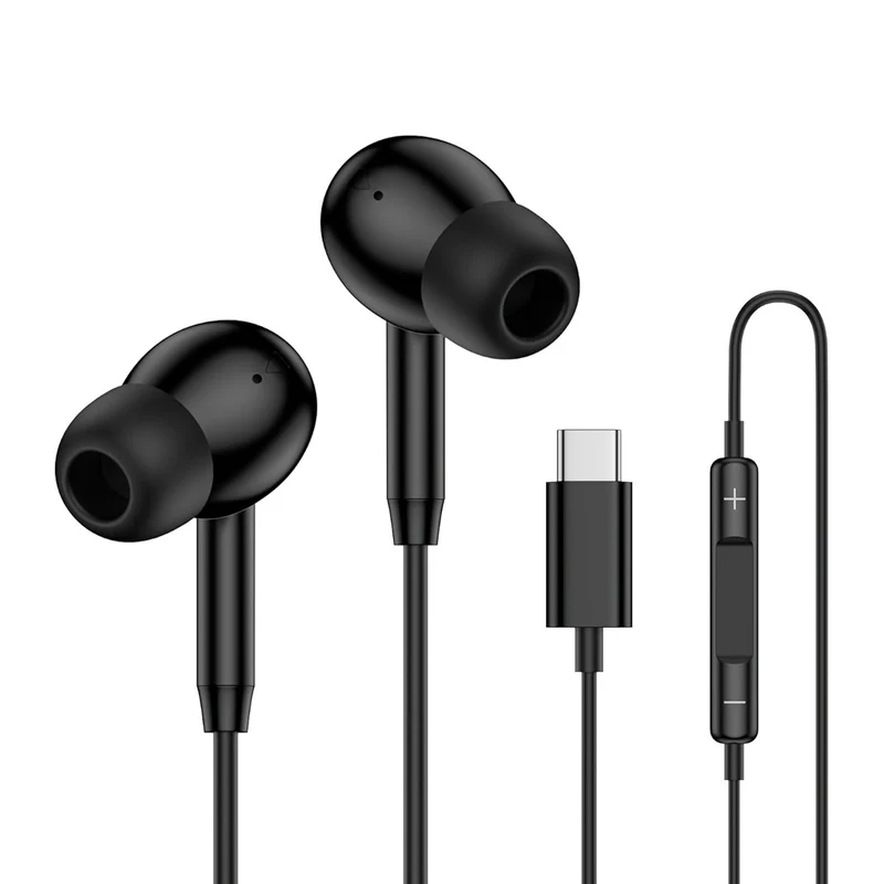 USB-C In-Ear Kopfhörer 🎧 mit Mikrofon & Fernbedienung, Top Sound Samsung Xiaomi