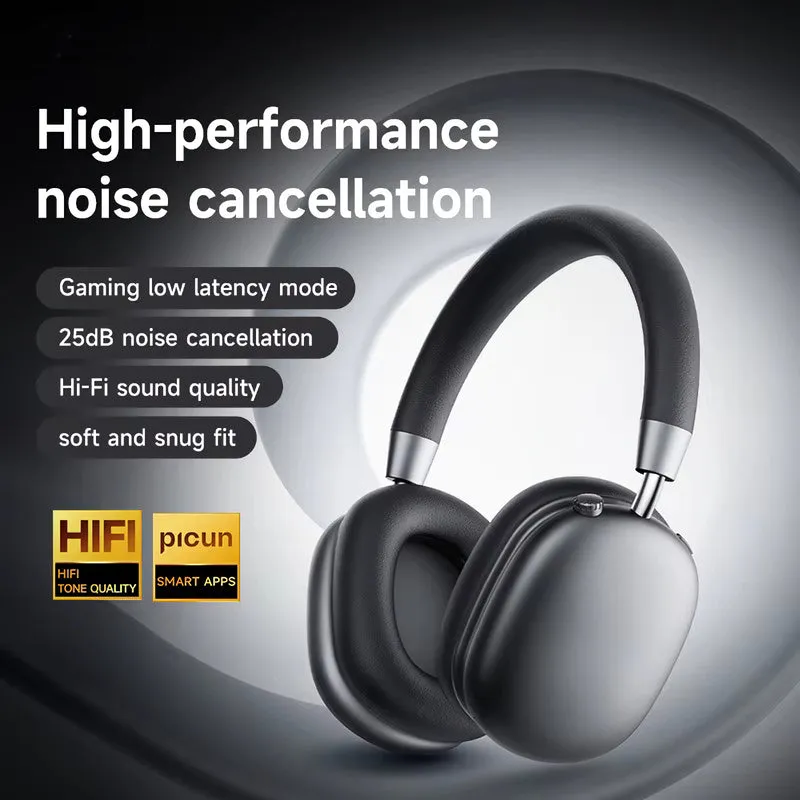 Wireless Bluetooth 5.4 Kopfhörer P959 ENC Over Ear Stereo Headset