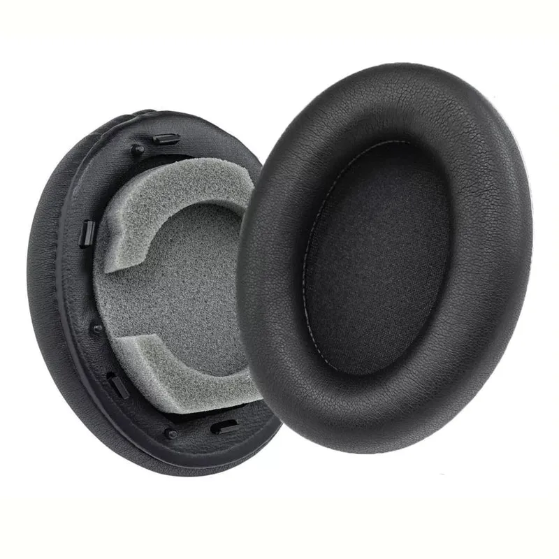 Ohrpolster für SONY WH-1000XM4 Schwarz Kopfhörer (WH1000XM4) Headphones