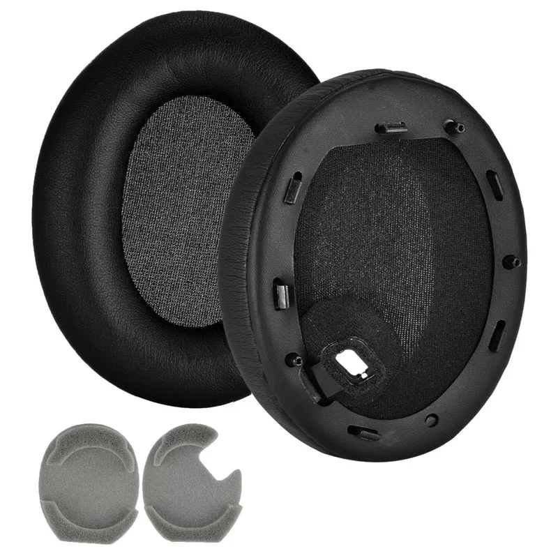 Ohrpolster für SONY WH-1000XM4 Schwarz Kopfhörer (WH1000XM4) Headphones