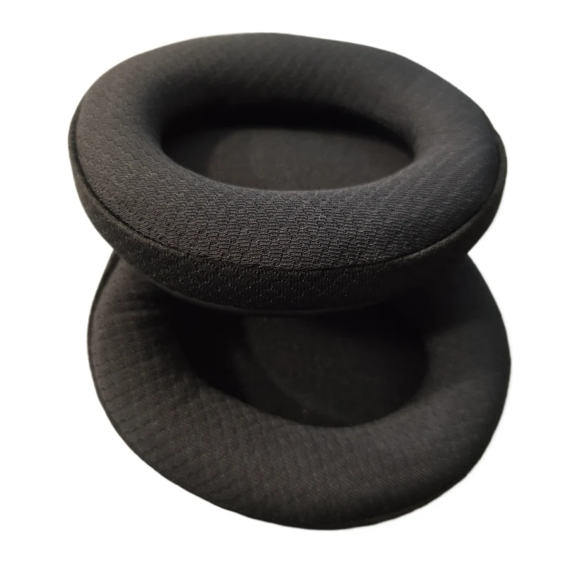 Ohrpolster für AKG Kopfhörer K361 K361BT K371 K371BT Mesh Stoff schwarz