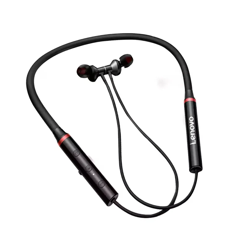 Lenovo HE05X Bluetooth-Kopfhörer | Kabellose Nackenbügel-Ohrhörer | Magnetisch