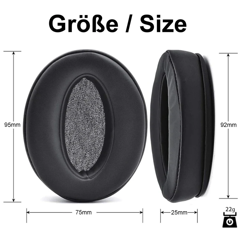 Ohrpolster Sennheiser Kopfhörer HD4.20 HD4.30 HD4.40 HD4.50 HD350BT Mesh