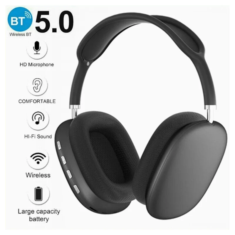 Wireless Bluetooth 5.1 Kopfhörer P9 Pro Over Ear Stereo Headset