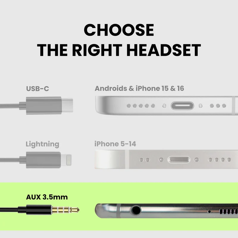 Resolve Set | Wired Open-Ear Earbuds 2 Pack w/ Mic