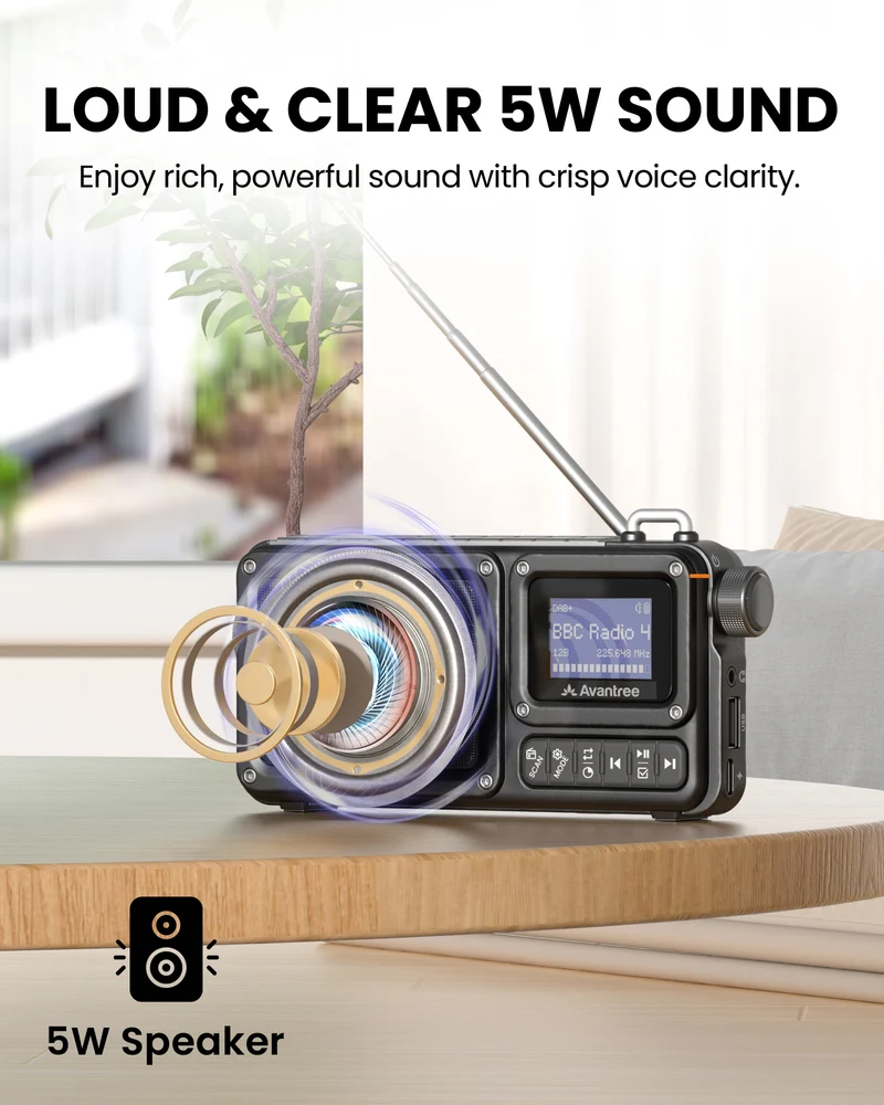 SP851-DAB | DAB+/FM Digital Radio w/ Bluetooth 6.0