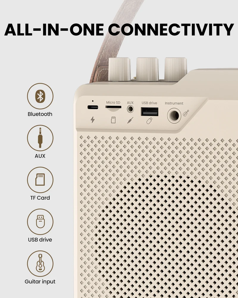 VoxAmp Duo | Wireless Speaker with Dual Microphones