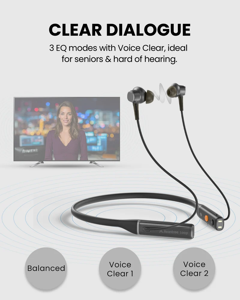 Loop-RX | Auracast Neckband Earbuds