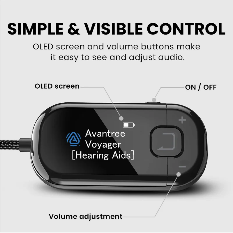 Voyager HA | Auracast AUX Transmitter for Hearing Aids