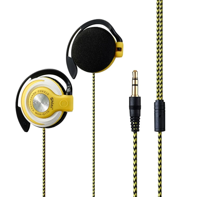 Shini MDR-Q170 Sport Ohrbügel Kopfhörer On-Ear Earphone Headphone Bass
