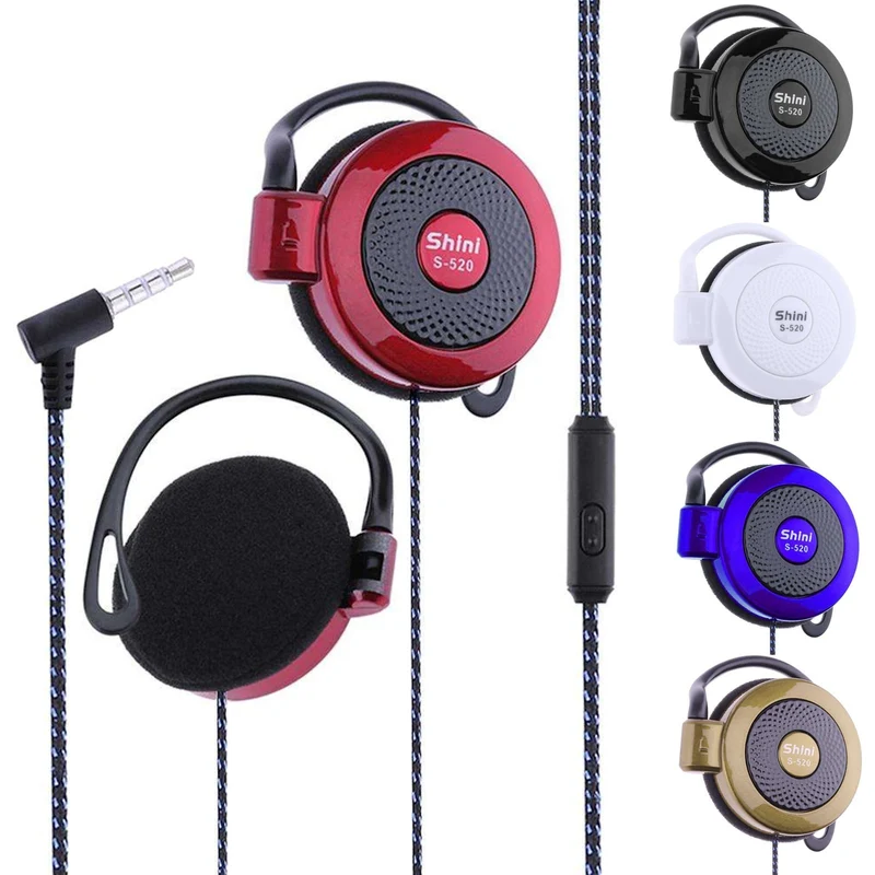 Shini S520 Sport Ohrbügel Kopfhörer Headset On-Ear Earphone Headphone Bass