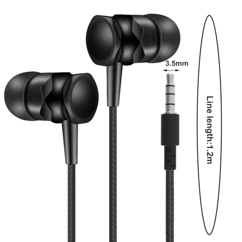 Super Bass In-Ear Kopfhörer Ohrhörer S20 Headset Earphone Headphone + Tasche