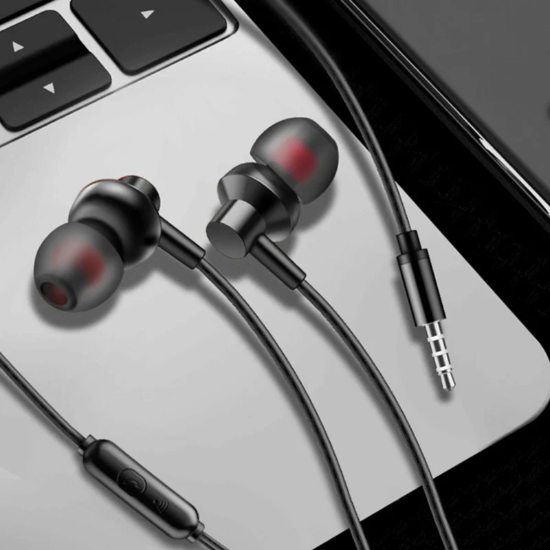 Super Bass In-Ear Kopfhörer Ohrhörer A03 Headset Earphone Headphone + Hardcase