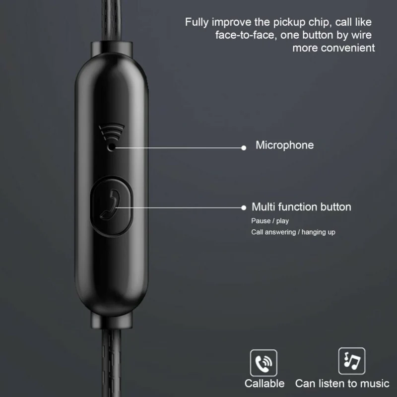Super Bass In-Ear Kopfhörer Ohrhörer A03 Headset Earphone Headphone + Hardcase