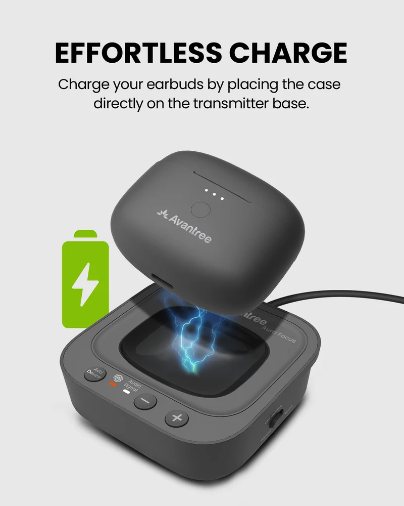 Aura Focus | Auracast TV Earbuds Set