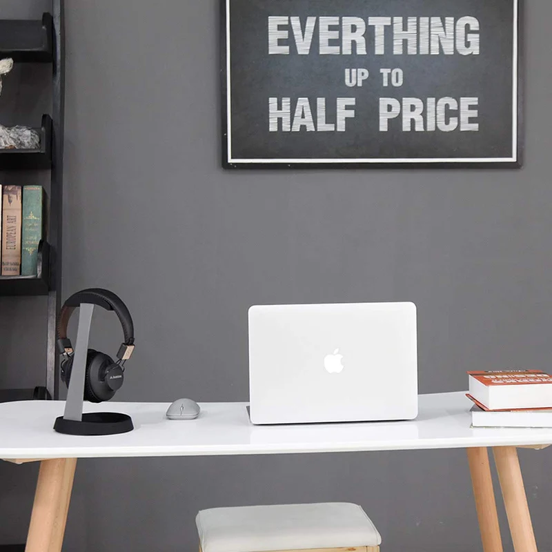 HS102 | Aluminum Headphone Stand with Cable Holder