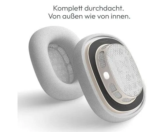 Ohrpolster für Apple AirPods Max Ersatzpolster Space Grau - Silber - Ear PAds