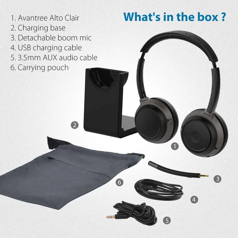 Alto Clair | Bluetooth 5.0 Boom Mic Headset