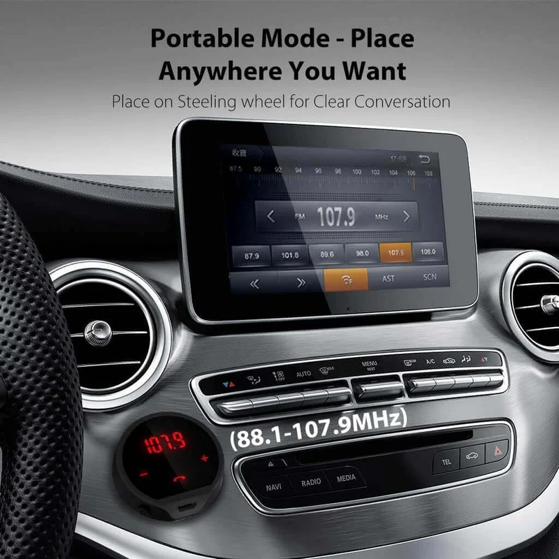 CK310 | Wireless Bluetooth FM Transmitter for Car