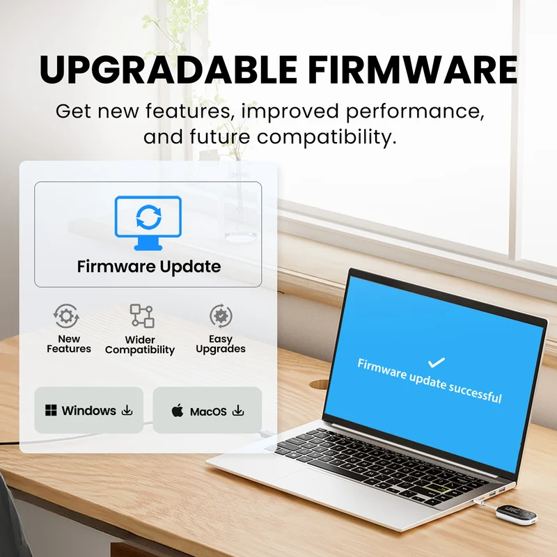 Voyager | Bluetooth Airplane Adapter with Auracast