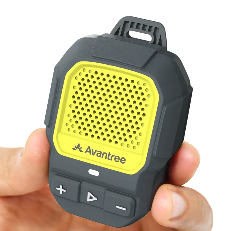 ShareCast Solo | Clip-On Auracast Wearable Speaker