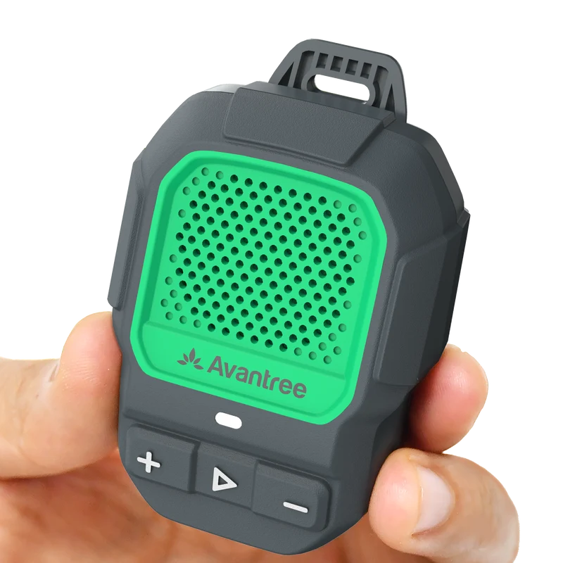 ShareCast Solo | Clip-On Auracast Wearable Speaker