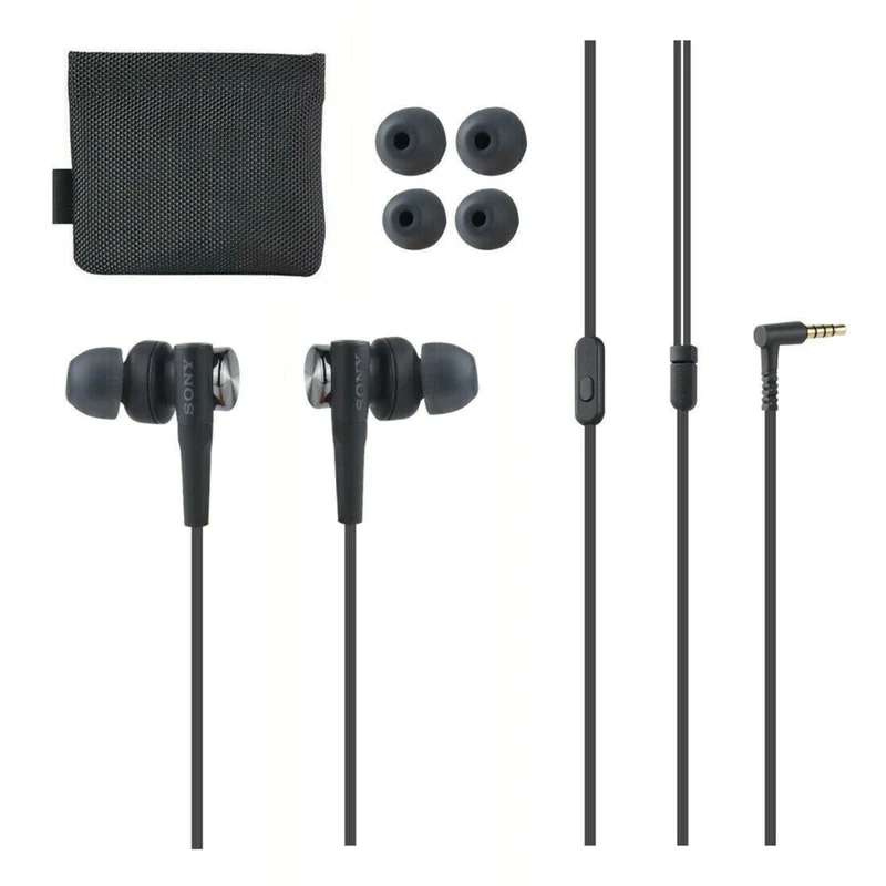 Sony MDR-XB55AP Extrabass Headset - Schwarz
