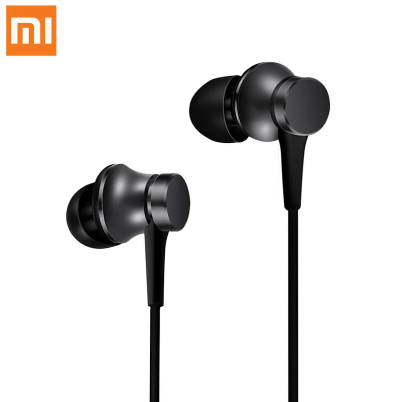 Original XIAOMI Piston Pro Basic Edition Kopfhörer Headset 3.5mm Schwarz