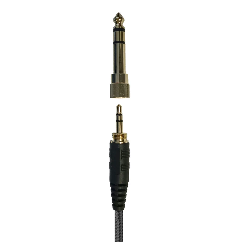 2m Premium Nylon Anschlusskabel Sennheiser HD559 HD560S HD569 HD598 HD599 HD558 ..