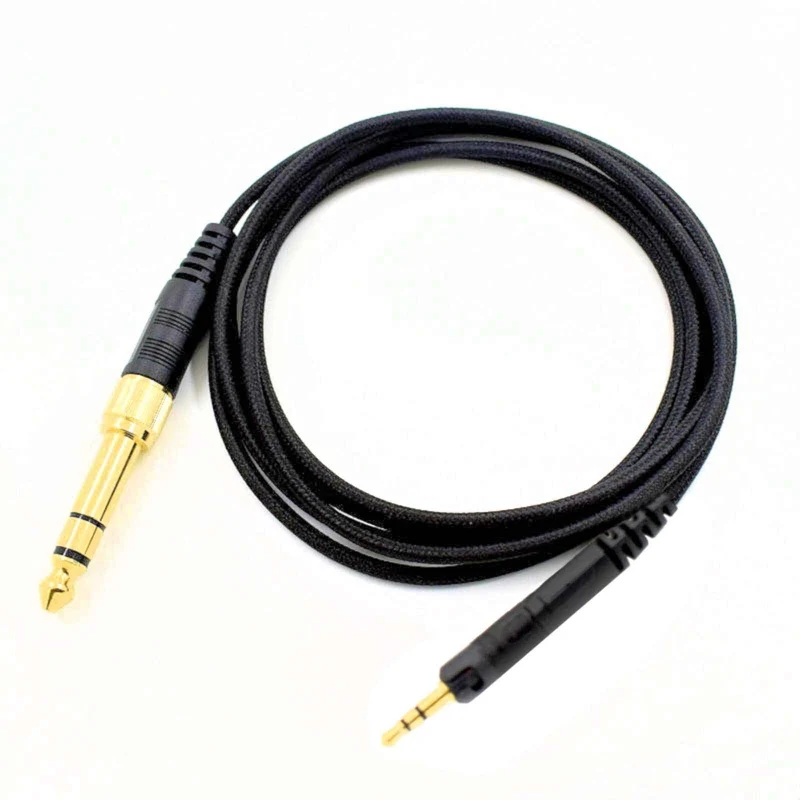 2m Premium Nylon Anschlusskabel Sennheiser HD559 HD560S HD569 HD598 HD599 HD558 ..