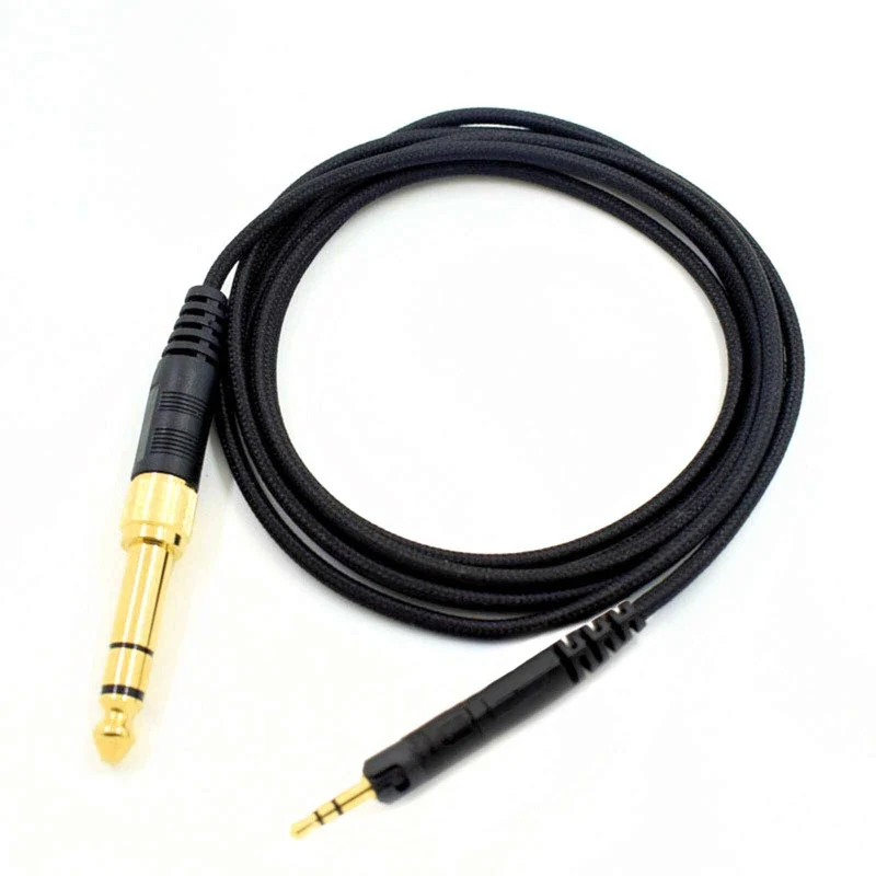 2m Premium Nylon Anschlusskabel Sennheiser HD559 HD560S HD569 HD598 HD599 HD558 ..