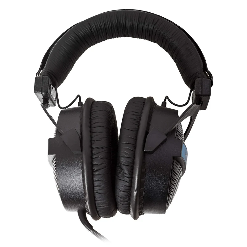 Superlux HD330 Stereo Kopfhörer Schwarz Silber mit Zubehör 6.3 mm Adapter Neu